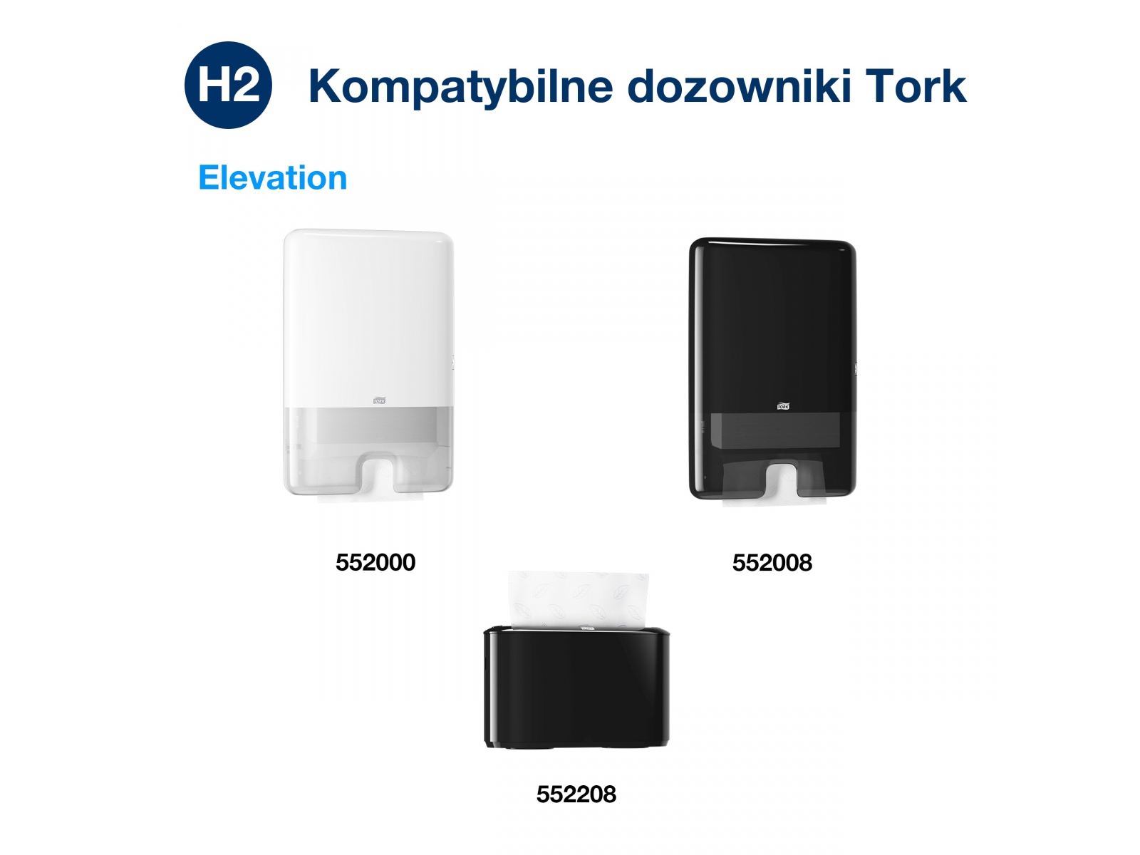 Ręcznik papierowy składany 4-panelowy – Tork 100297 Xpress H2